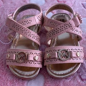 Michael Kors baby girl sandals 6 NEW